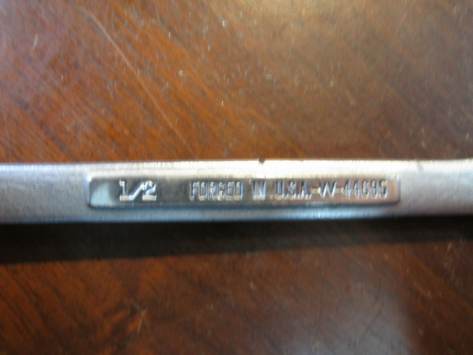 Vintage Craftsman 1/2" Combination Wrench VV series 44695 Made in USA