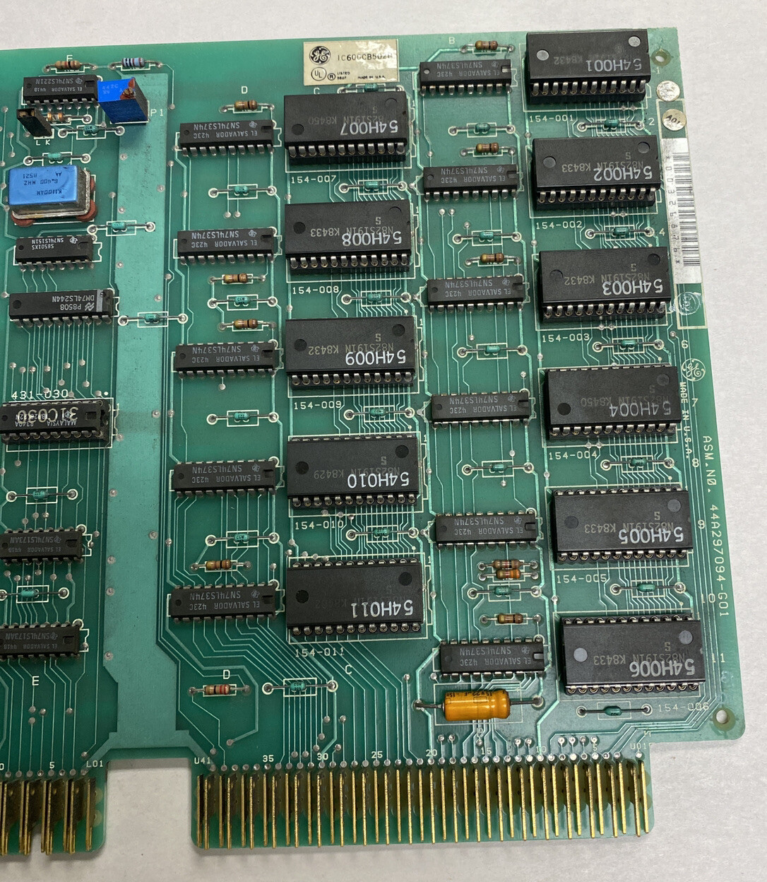 GE,IC600CB502D,Expanded Logic Control Board