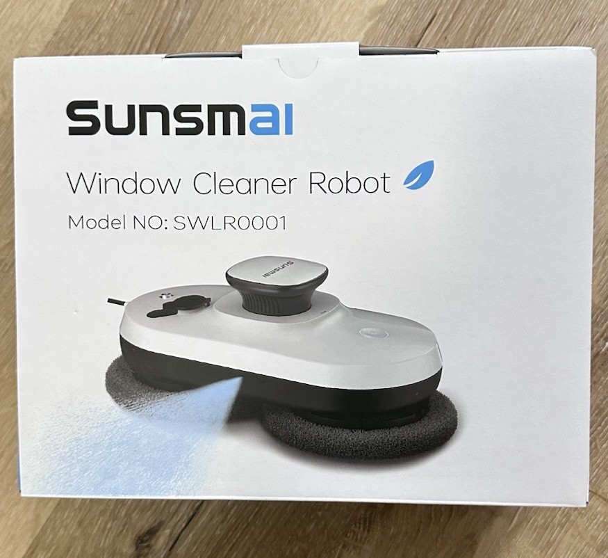 Sunsmai Window Cleaning Robot for Windows SWLR0001 White/Black