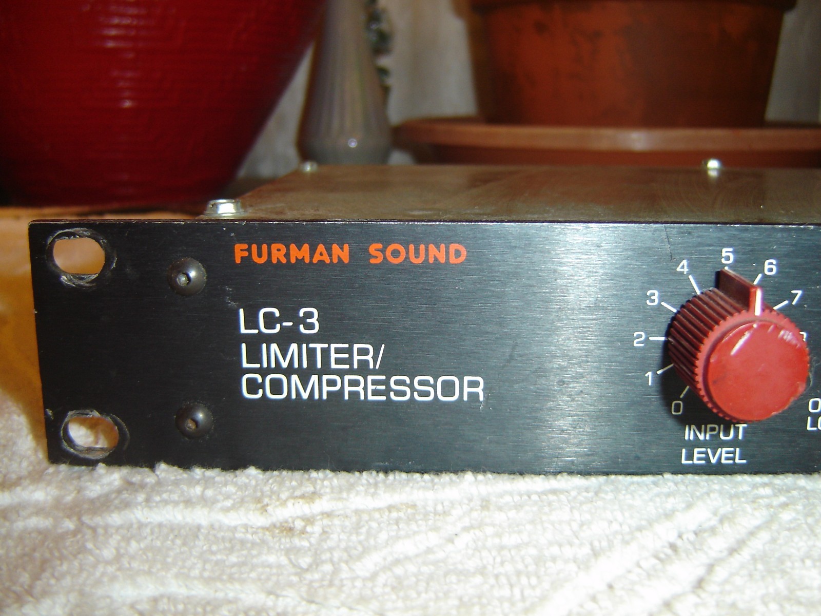 Furman Sound LC-3, Limiter / Compressor, Vintage Rack