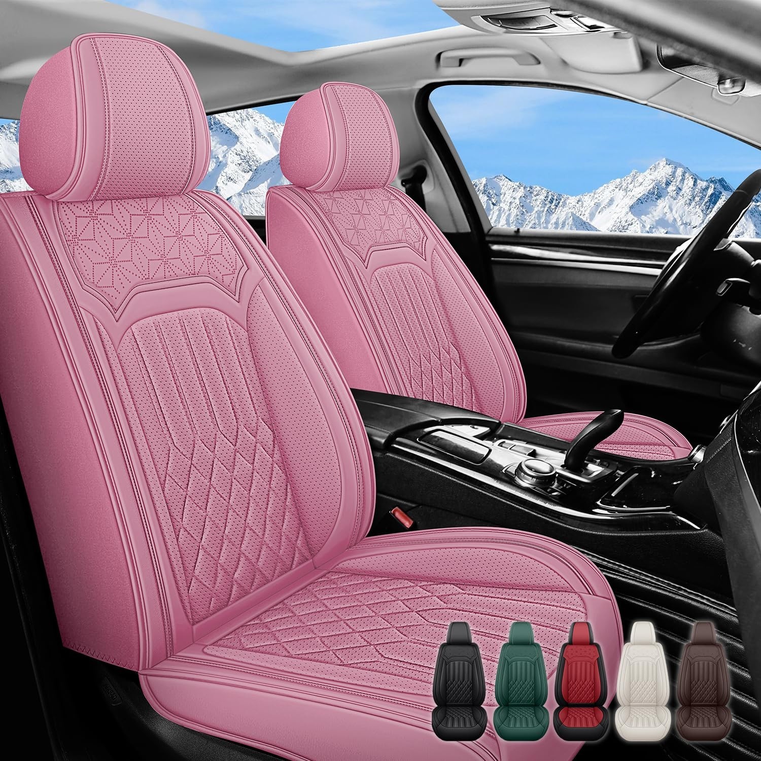 Car Seat Covers for Honda Accord 2003-2024 2025 2026, Stylish Breathable Napp...