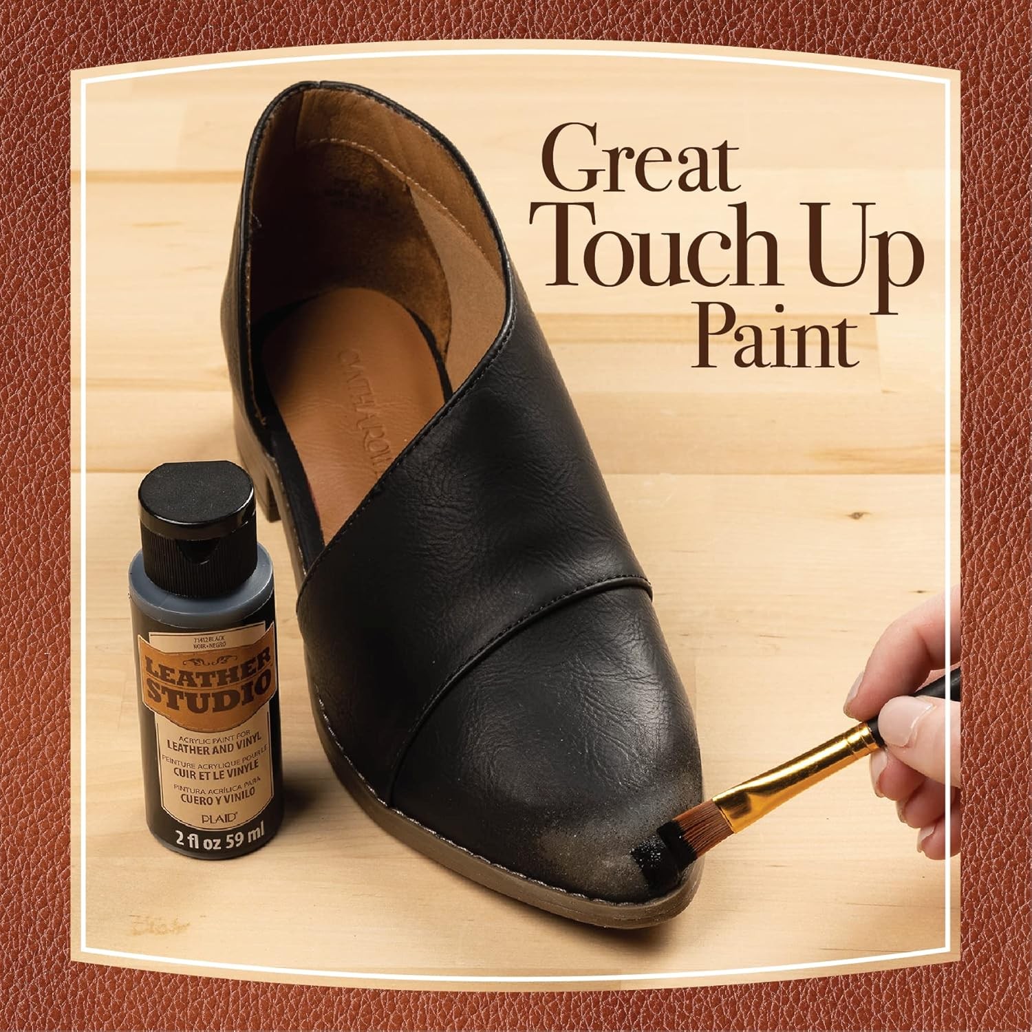 Leather Studio Set of 6 2 fl oz Acrylic 1 Count (Pack 1),