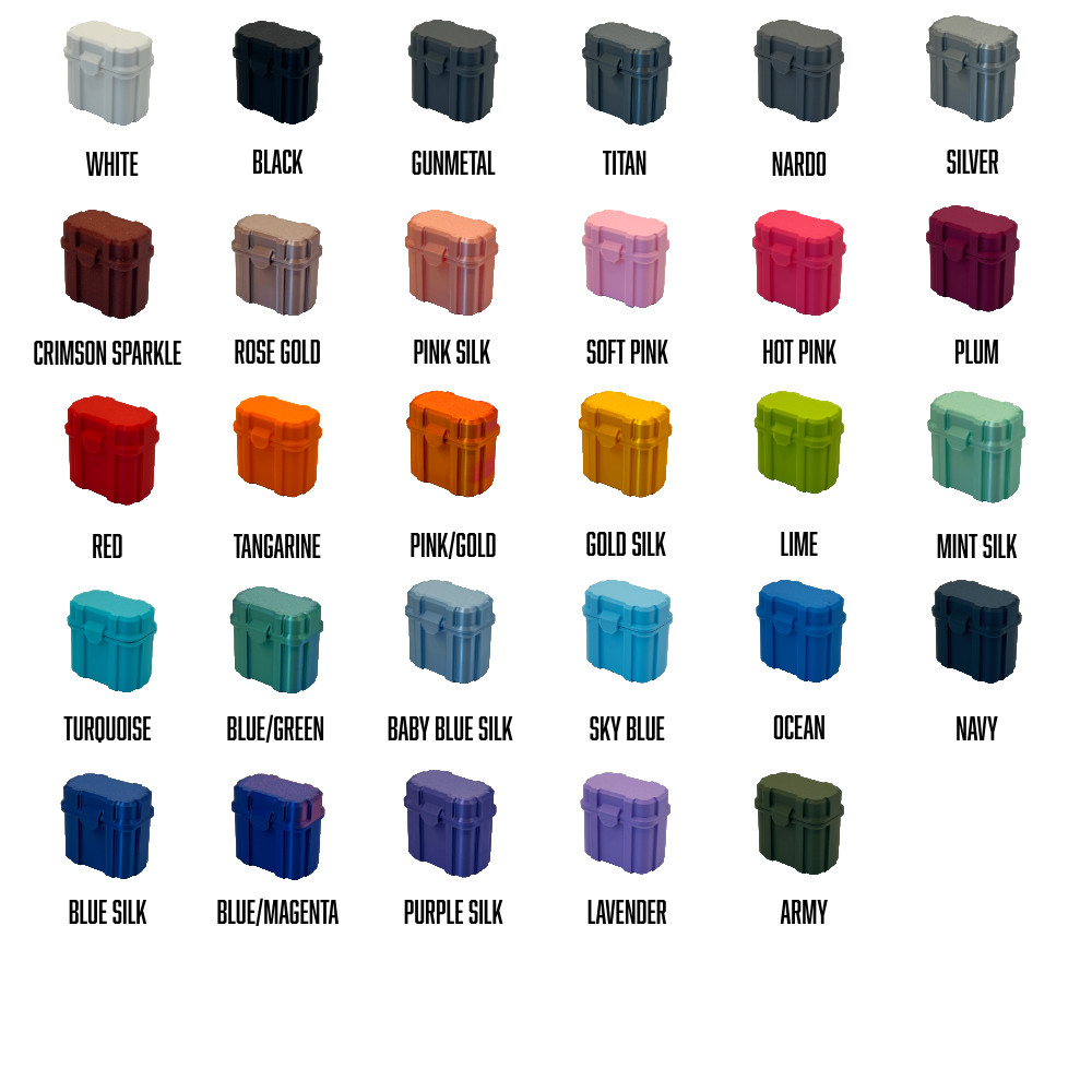 2-Pen Storage Case with Vial & Needle Compartments – GLP-1 / Insulin Organizer