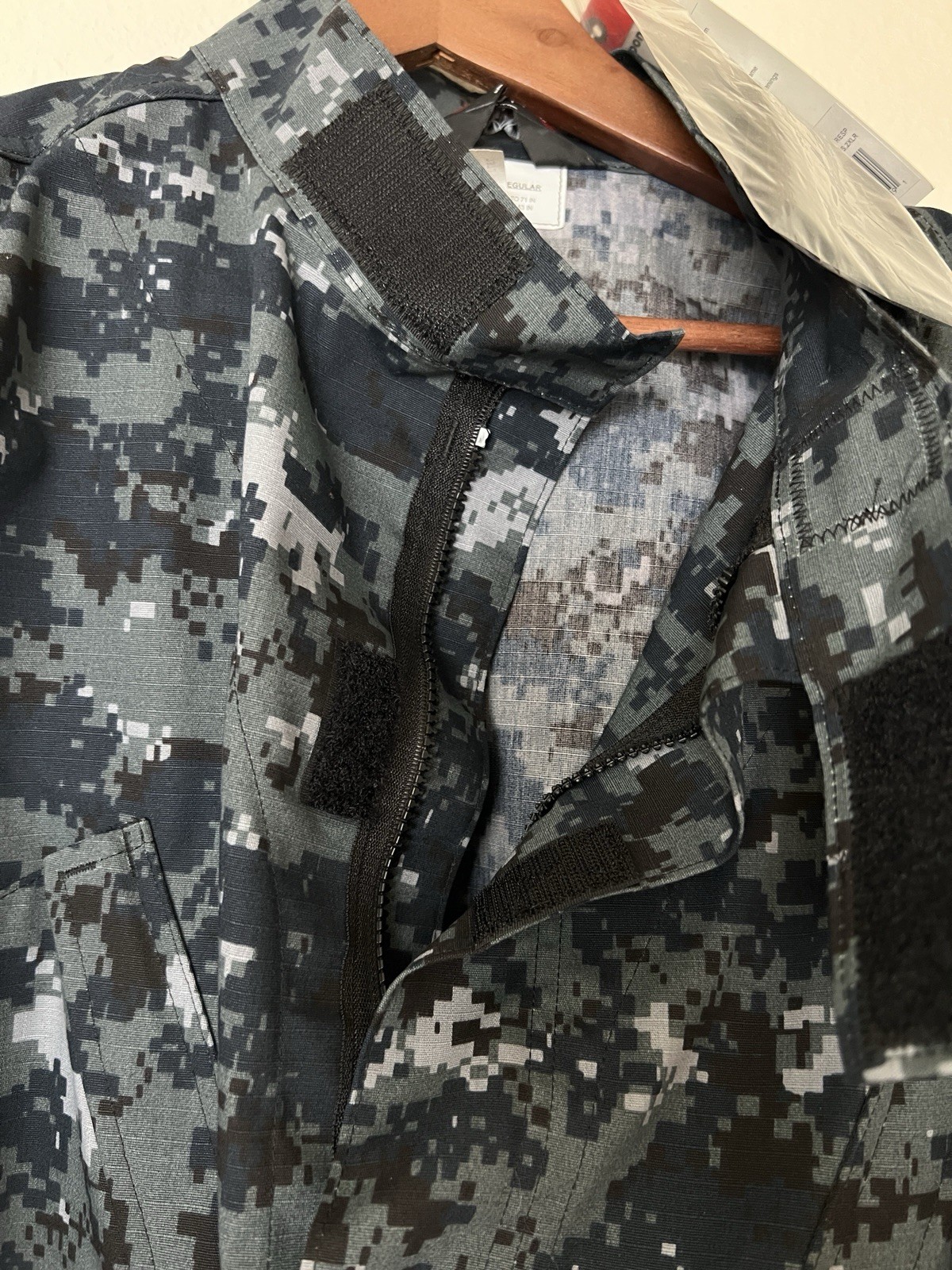 NEW Tru Spec Men 2XL Regular Tactical Response Zip Jacket Midnight Digital Camo