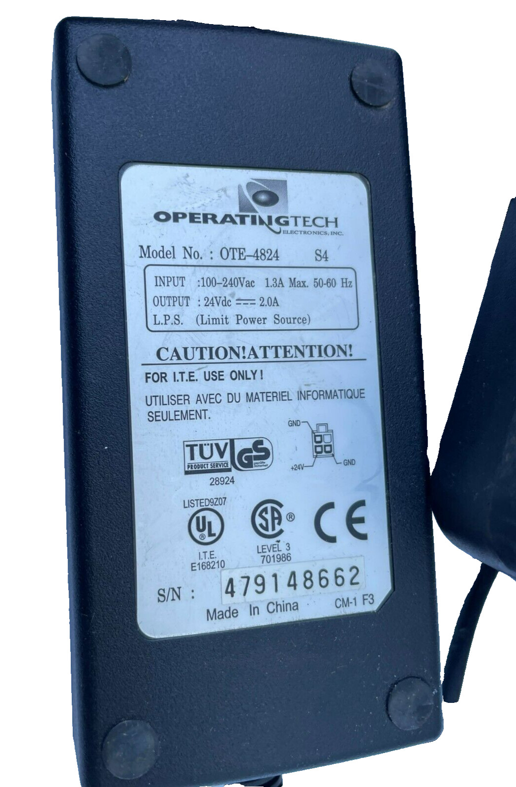 KRONOS System 4500 Time Clock Card Reader Terminal, 860204-011