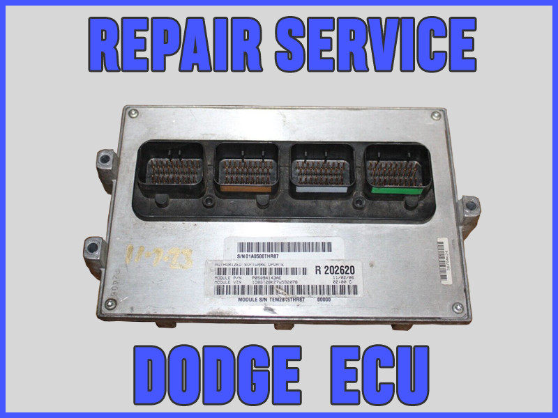 DODGE RAM 1500 2500 3500 3.7L 5.7L 2007-2012 ECM ECU PCM REPAIR SERVICE