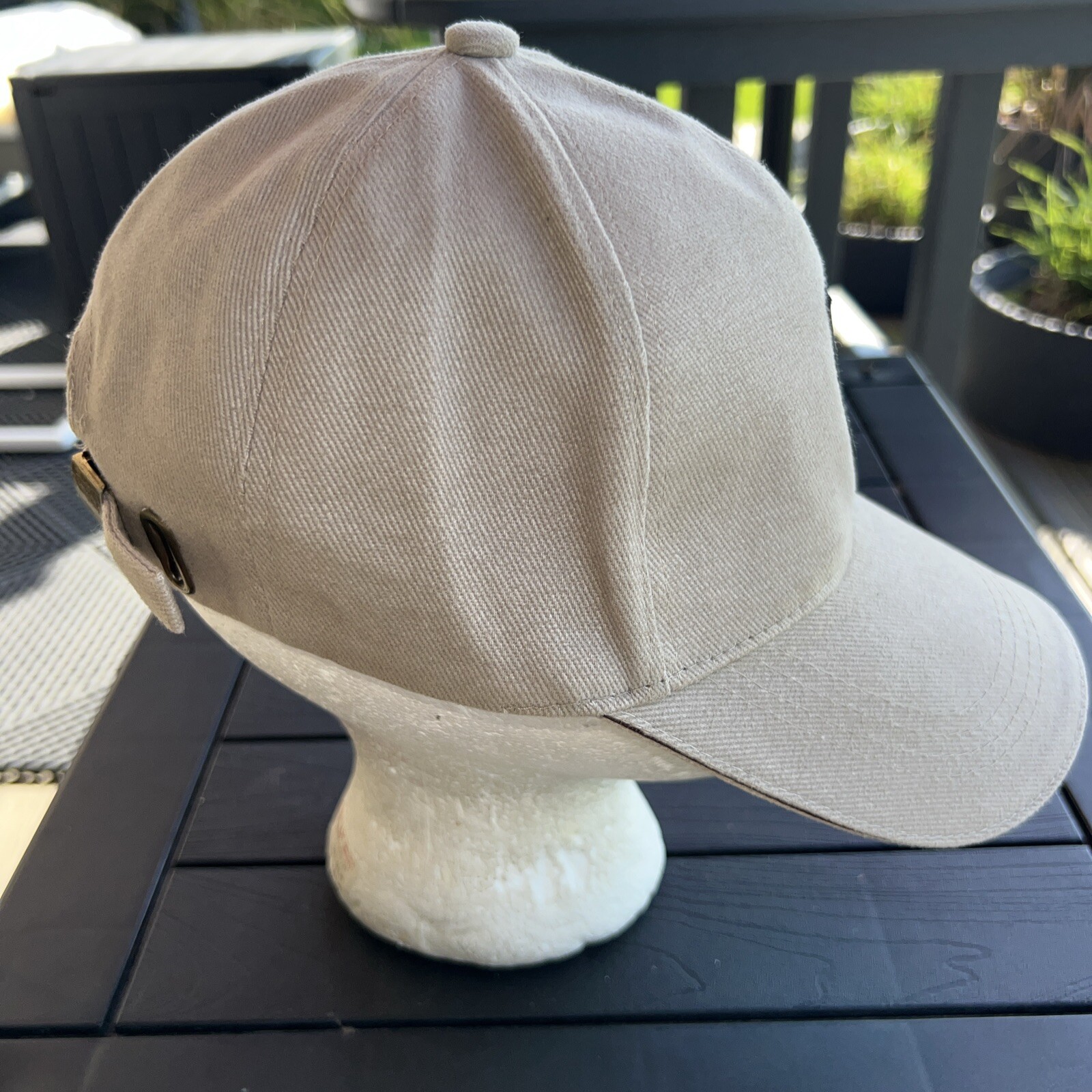 EDIKO Succest The Premium Sporting Goods Tan Hat Cap Brushed Cotton Hook Loop