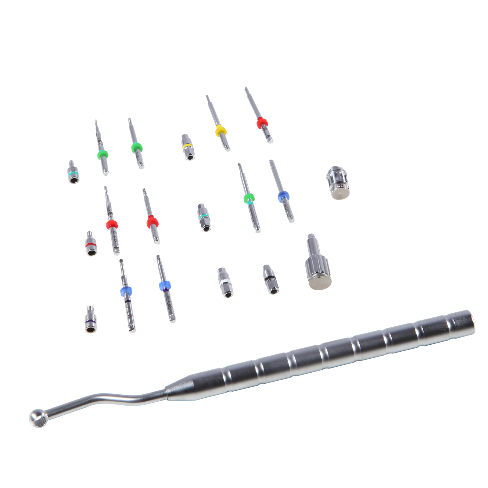 Dental Implant Broken Screw Remover Kit Reverse Drill Guide Driver Neobiotech SR