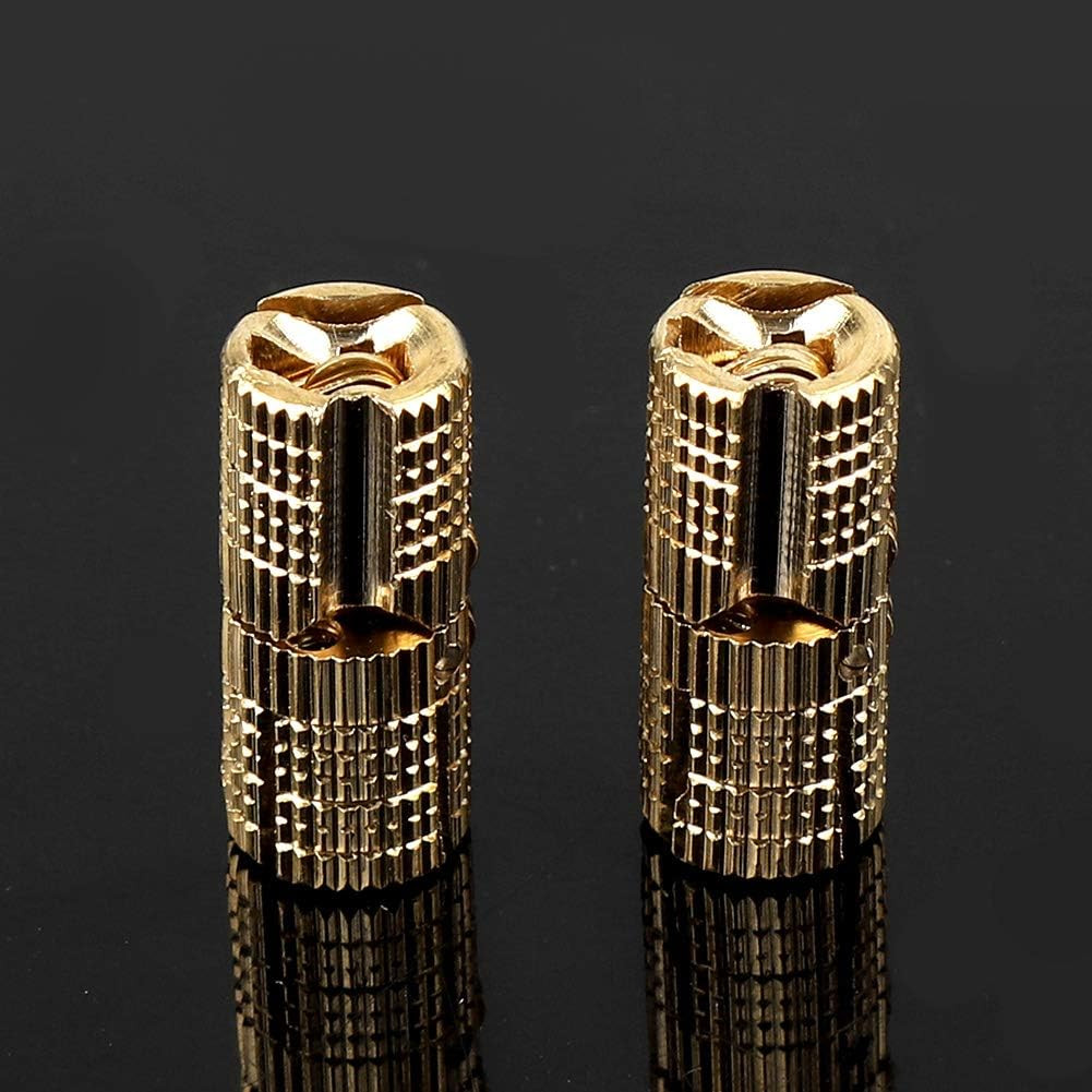 4Pcs/Pack 8Mm Barrel Hinge, Box Hinges,Hidden Brass Barrel Hinges Concealed Barr