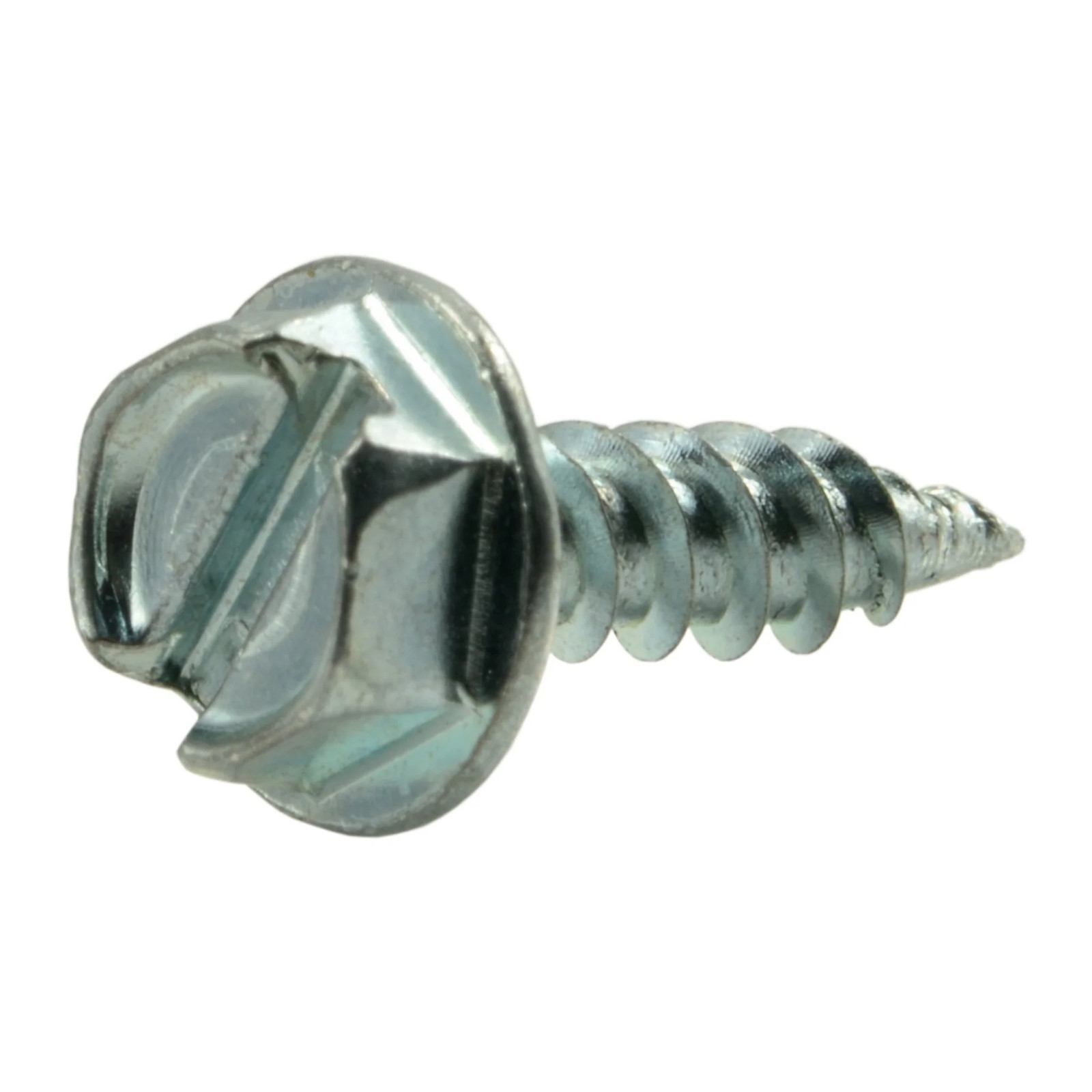#6 x 1/2" Zinc Hex Washer Head Speed Point Sheet Metal Screws (422 pcs.)