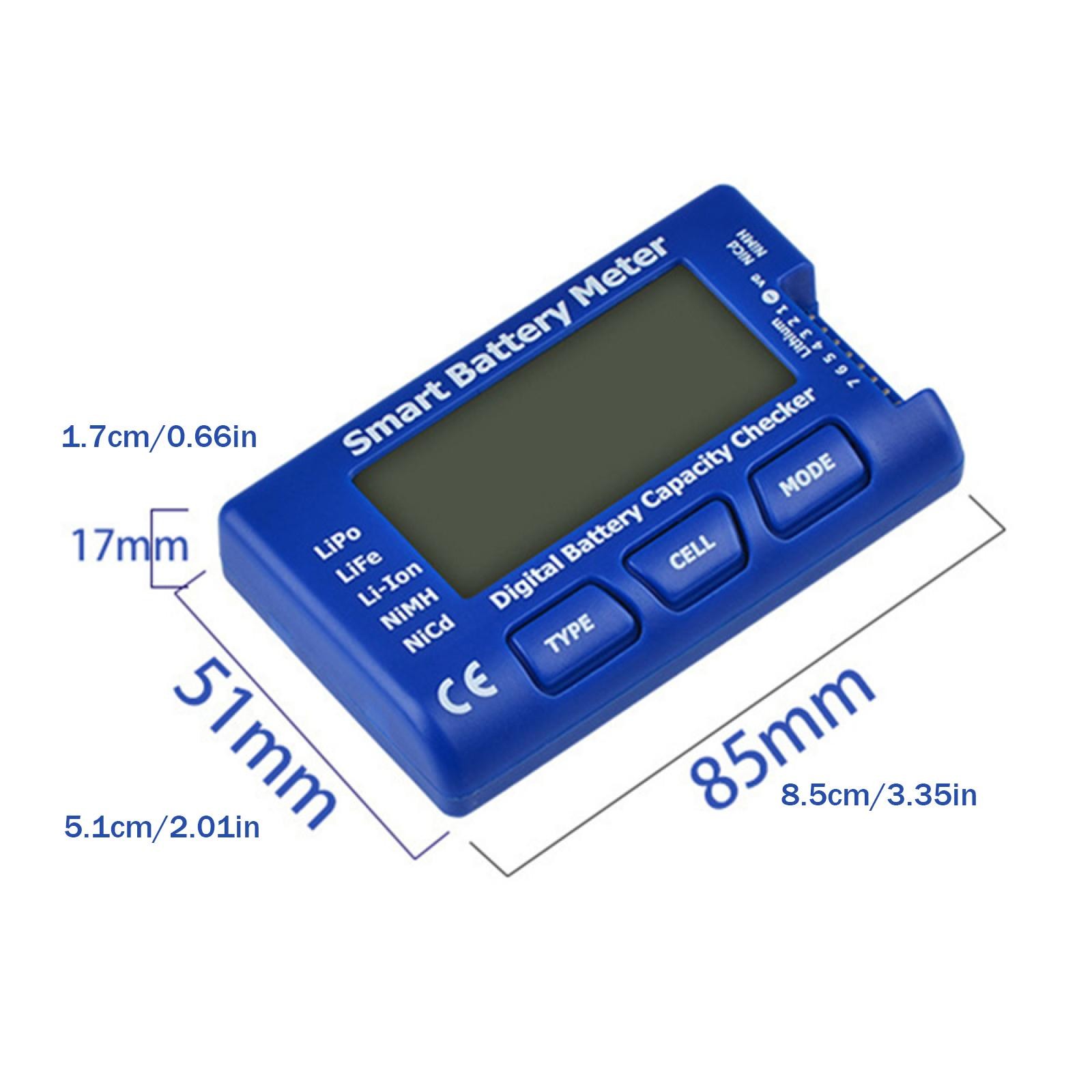 1-24V Digital Smart Battery Capacity Checker Controller Steering Gear Tester