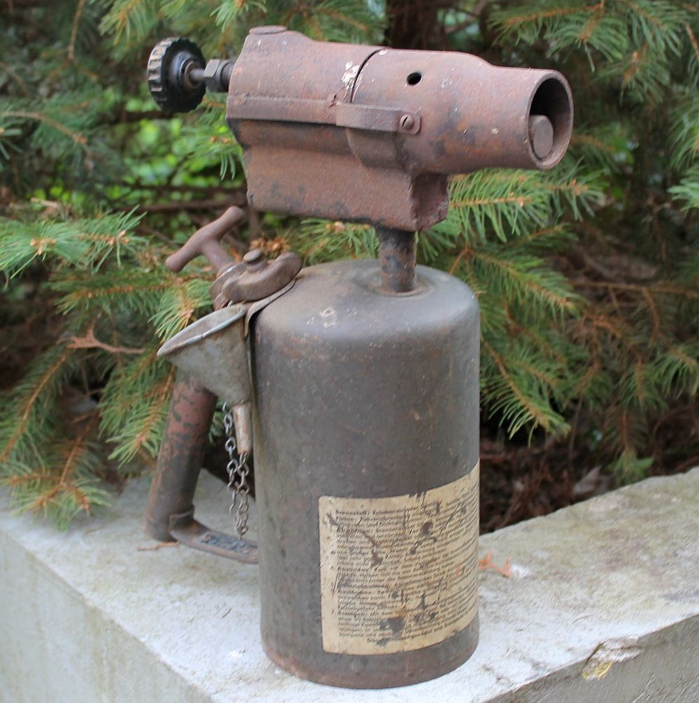 WWII German Wehrmacht Petrol Blowtorch Missler K 5512/3 Field Heater TANK PANZER