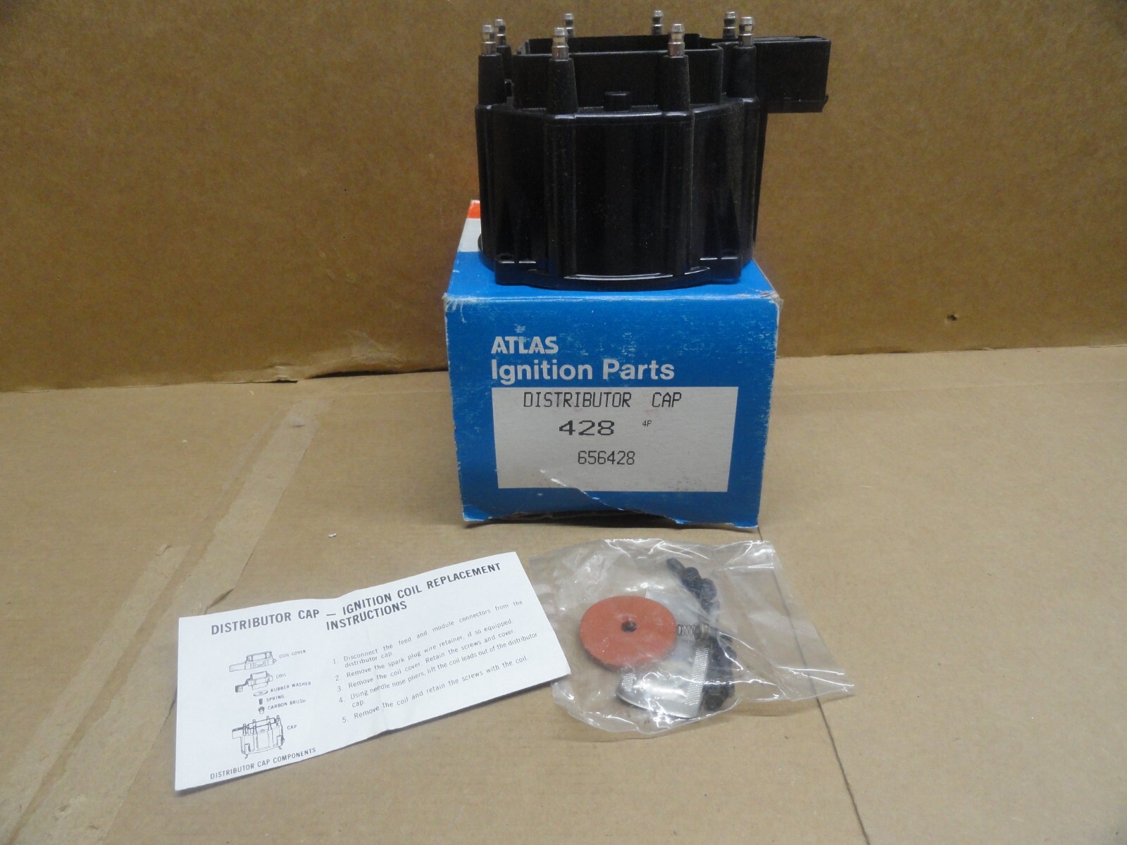 NORS ATLAS 428 Distributor Cap NEW old stock
