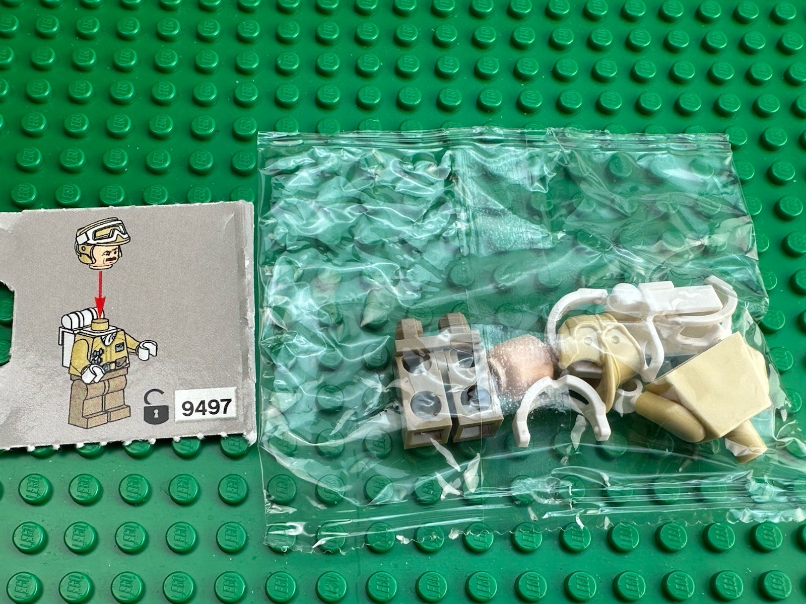 Lego Stars,  9509 Hoth Rebel Trooper (Day 12)