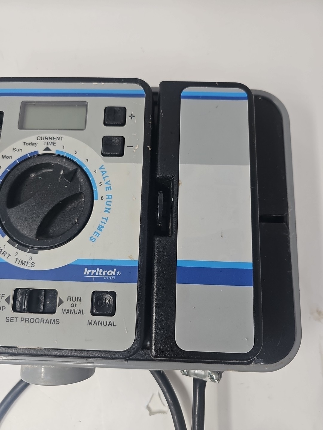 Untested Irritrol / Hardie Rain Dial RD-600 Module. Box Lock/unlock Pin Missing