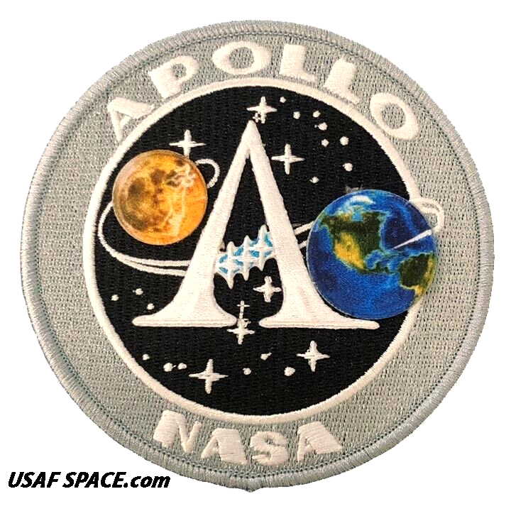 APOLLO PROGRAM - Official NASA - ORIGINAL AB Emblem 4" SPACE Program PATCH MINT