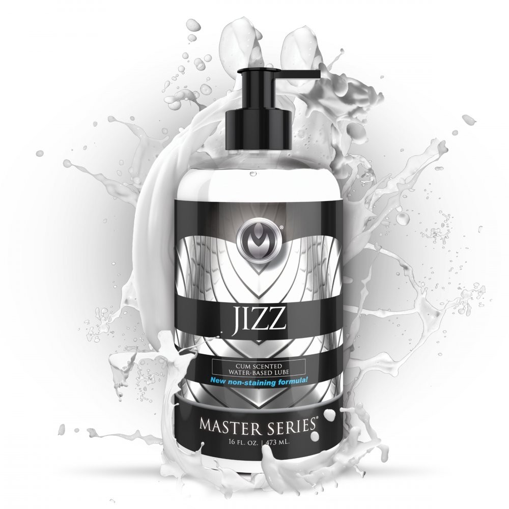 Master Series: Jizz Cum-Scented Water-Based Lube 16oz ---FREE SHIPPING!!!