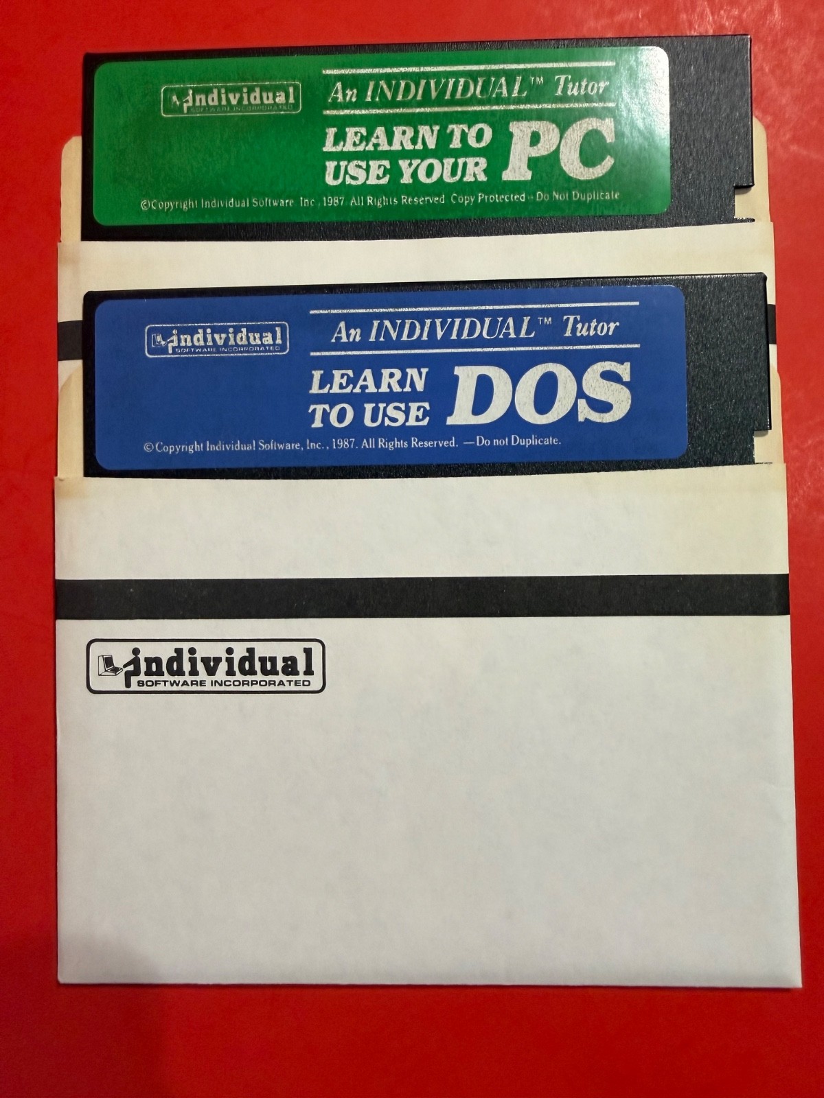 Learn To Use DOS / Learn To Use Your PC / IBM / PC Software