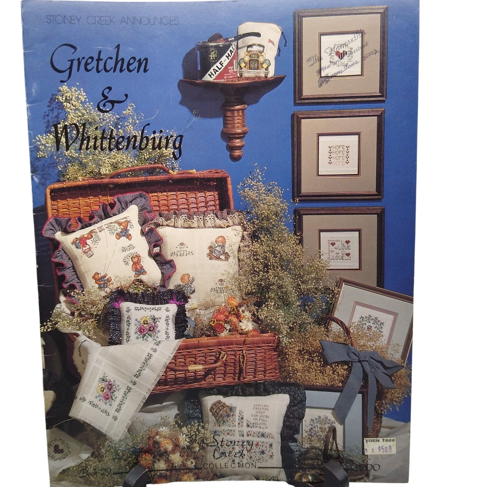 Vintage Cross Stitch Patterns, Gretchen and Whittenburg, 1986 Stoney Creek Colle