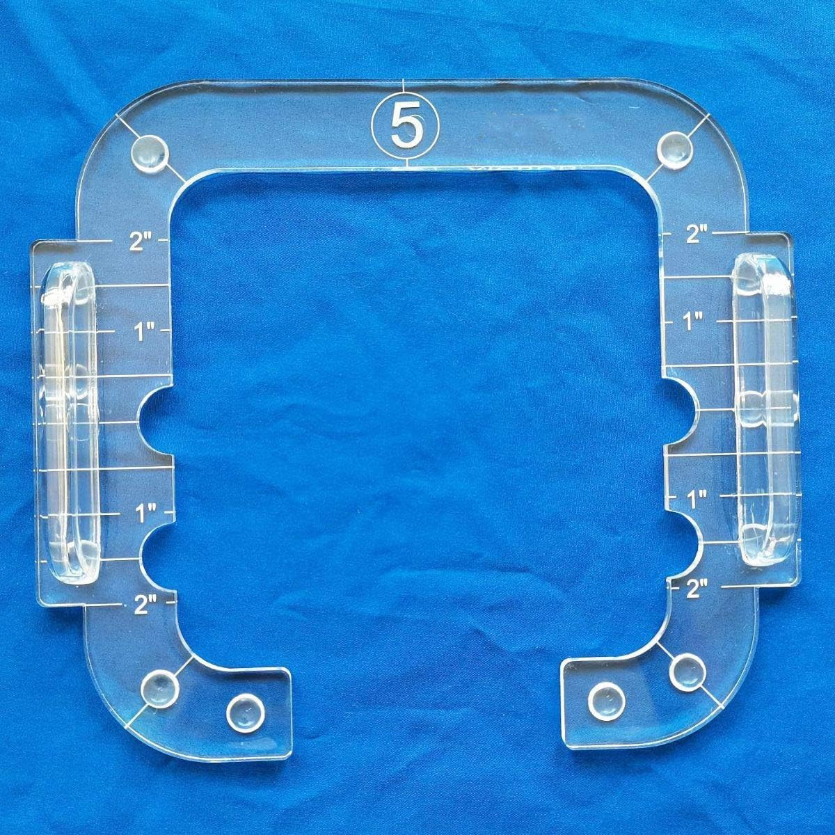 Free Motion Quilting Template Series 5 with Quilting Frame for Domestic Sewing M