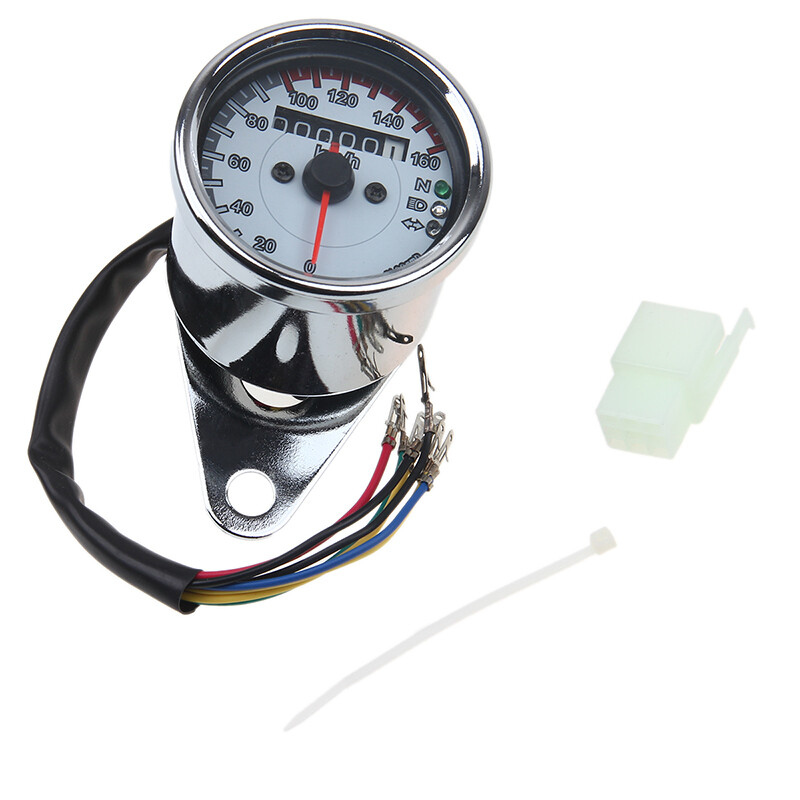 12V Motorcycle Odometer Speedometer Gauge For Harley For Suzuki For Honda