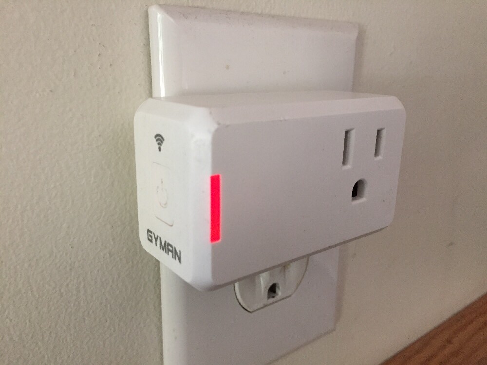 Gyman Wifi Smart Plug Mini Model SM-PW702 Syncs With Amazon Alexa Network Plug