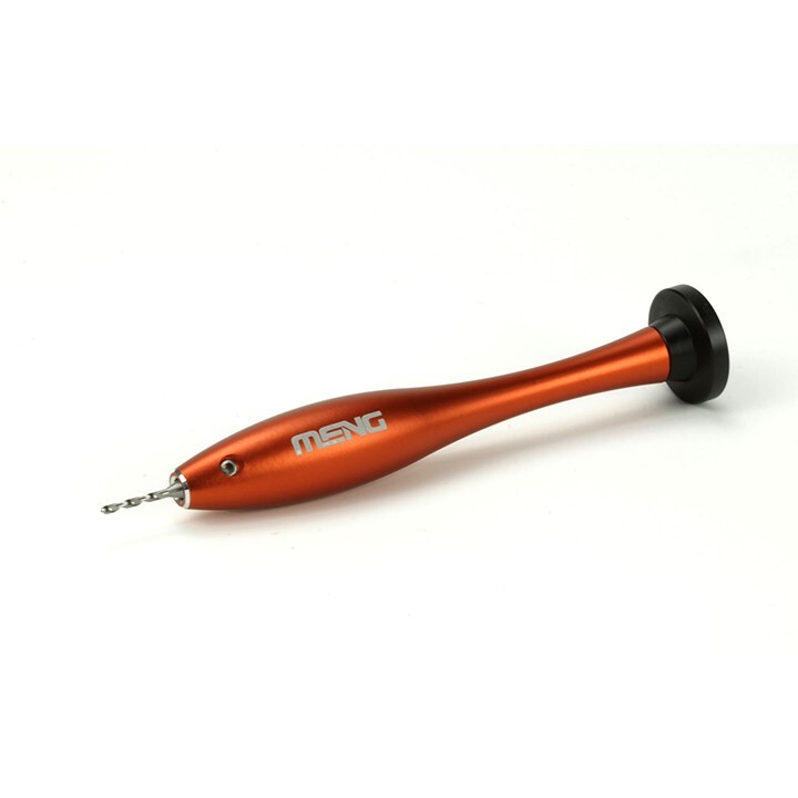 Meng #MTS-023 Precision Hobby Pin Vise Set,0.4-1.3 mm drill bits(10ea) included
