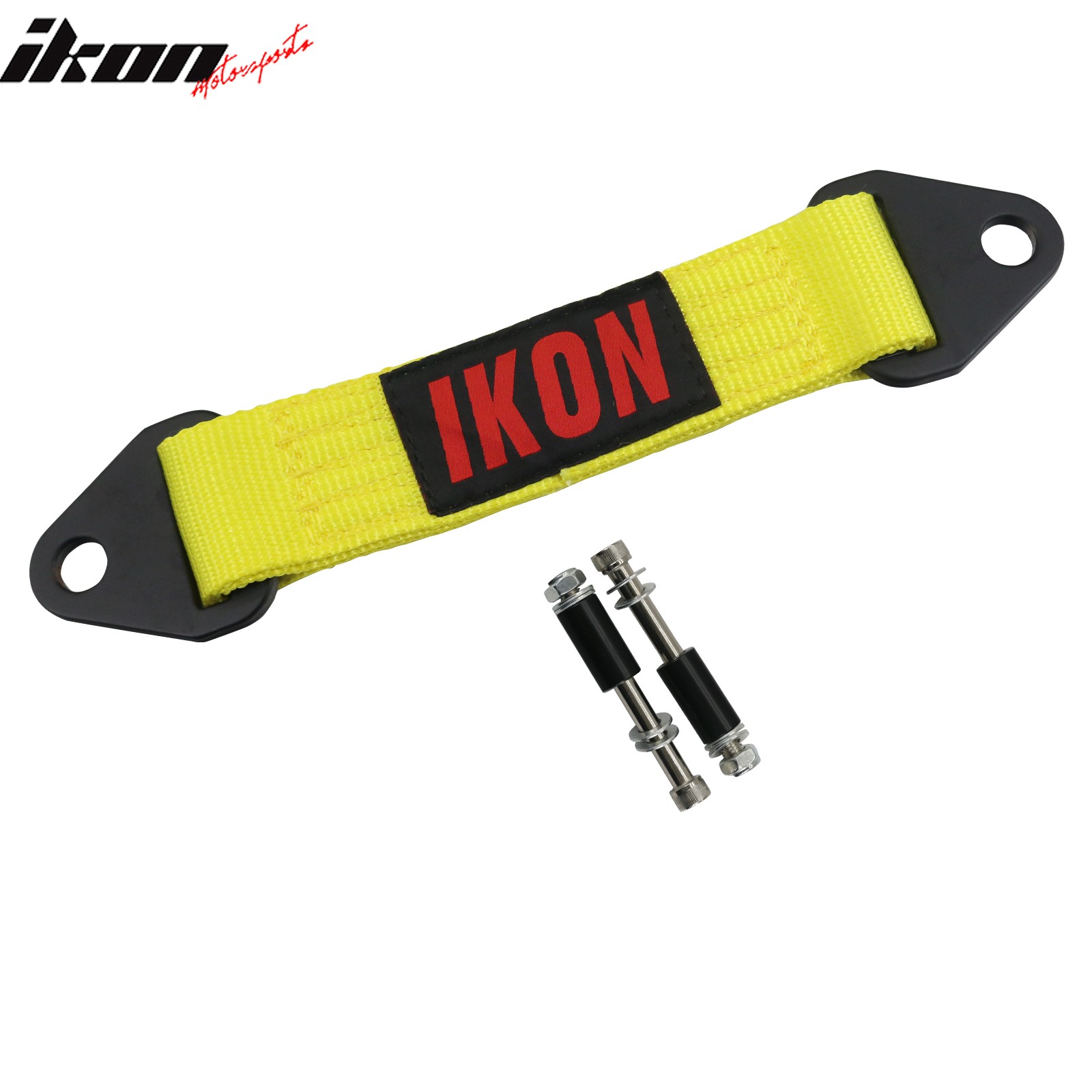 10" Yellow 10000lbs Racing Limit Straps Shock Suspension Travel 4 Layers Webbing