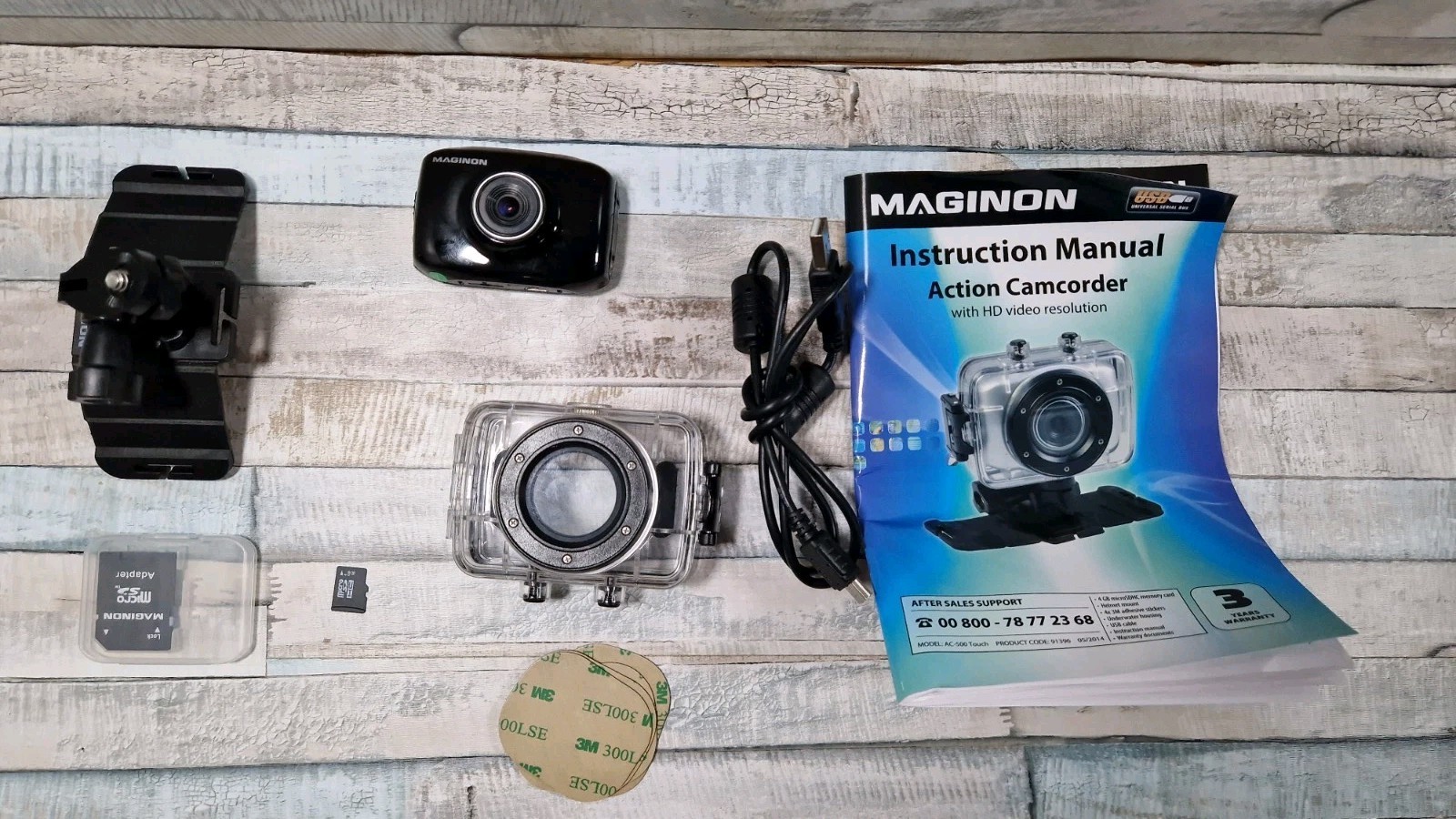 Maginon AC-500 Touch Action Camcorder Tested & Working