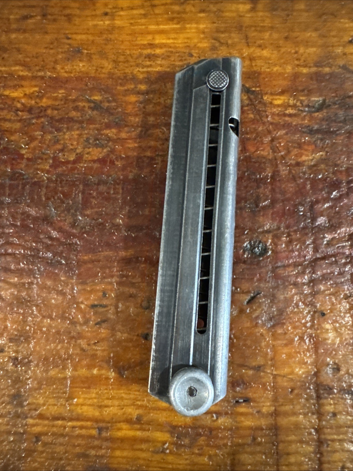 WWII German Luger P08 Pistol Magazine Mag 122 Eagle/37. 9mm 8 Rd.