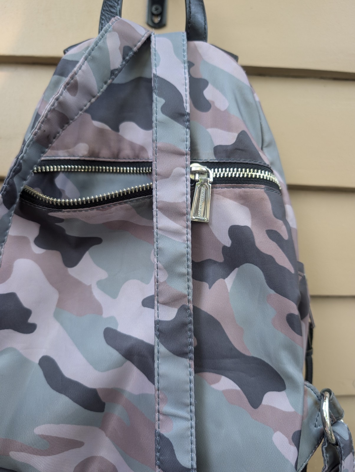 Rebecca Minkoff Julian Nylon Backpack Camo EUC
