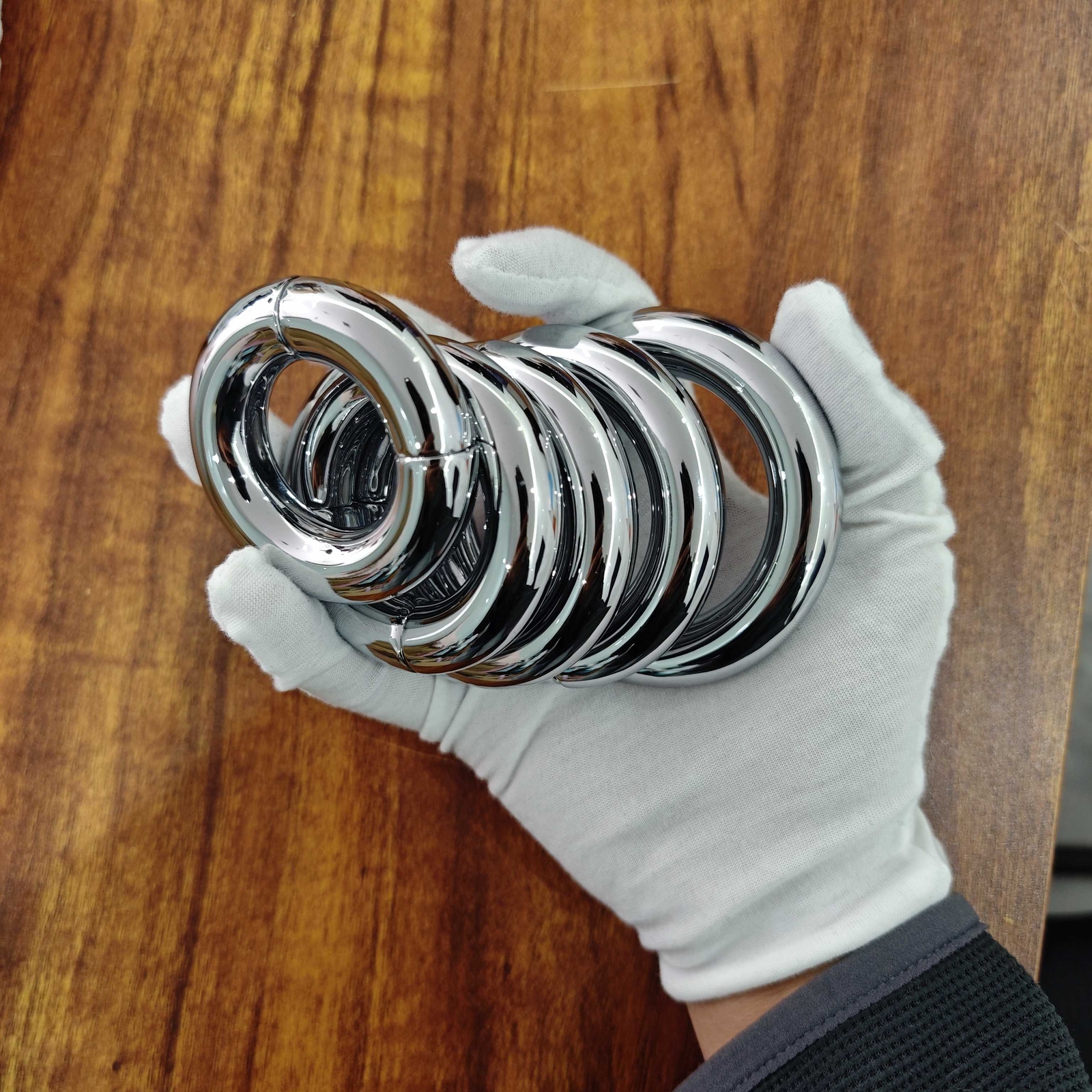 Male Stainless Steel Ball Stretcher Weight Heavy Magnetic Ball Stretching Weight