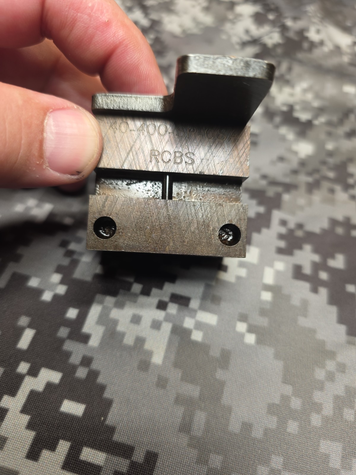RCBS 40-400-SP-CSA ONE CAVITY BULLET MOLD 1 CAV LEAD MOULD RELOADING RELOAD