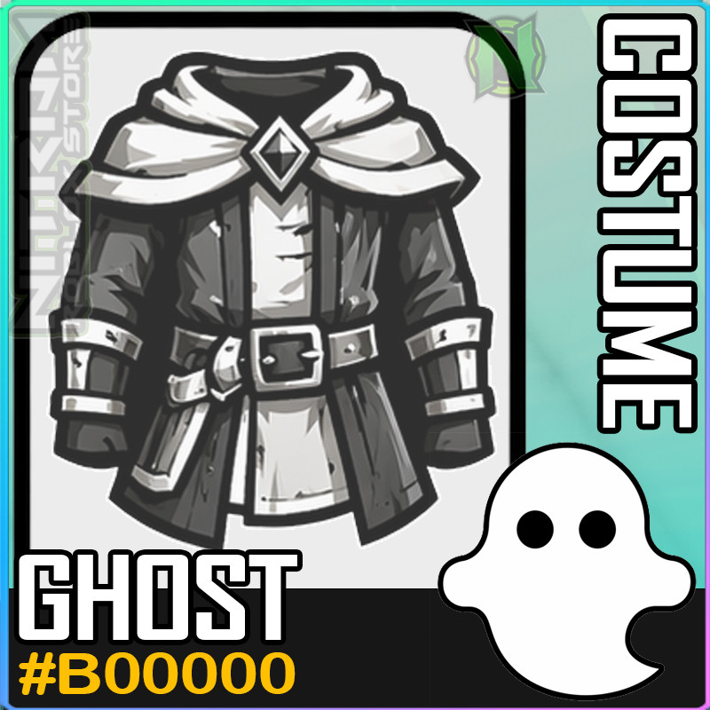 World Zero WZ - COSMETICS - #B00000 (GHOST) - COSTUME