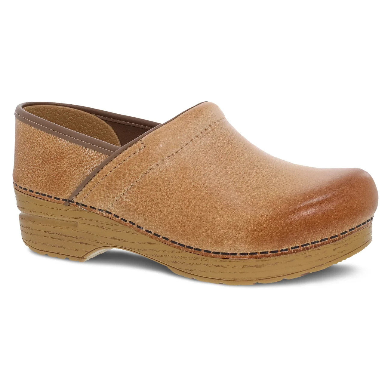 ALL SIZES Dansko Pro Women's Clogs, Honey Distressed