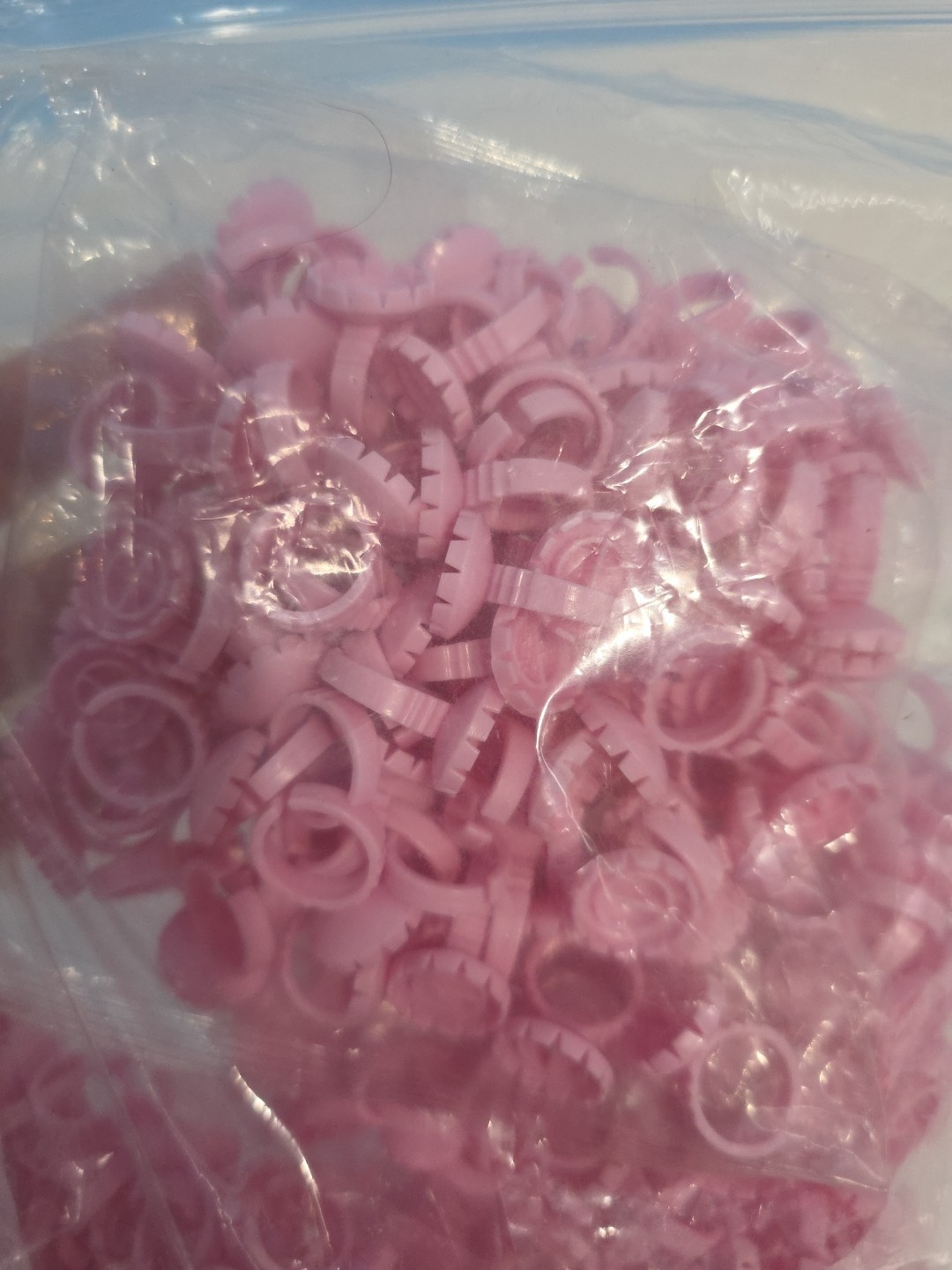 New Eyelash Glue Rings Sealed Package