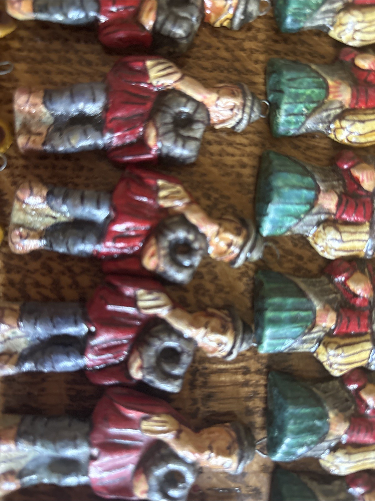 Hand Painted Characters From Peru ￼