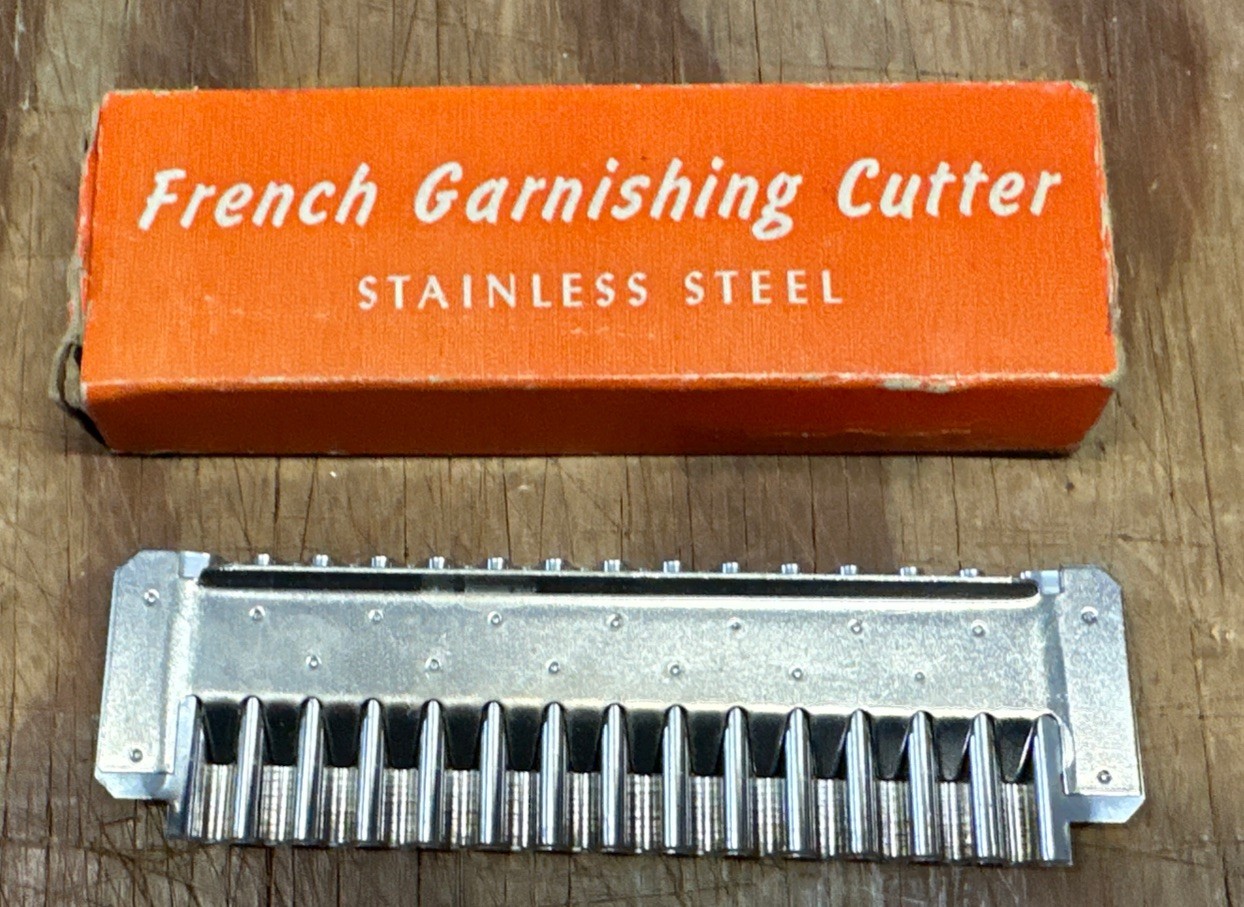 French Garnishing Cutter Stainless Steel