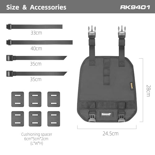 Bike Handlebar Harness Mounts System Bicycle Handlebar Rolls for Black Base