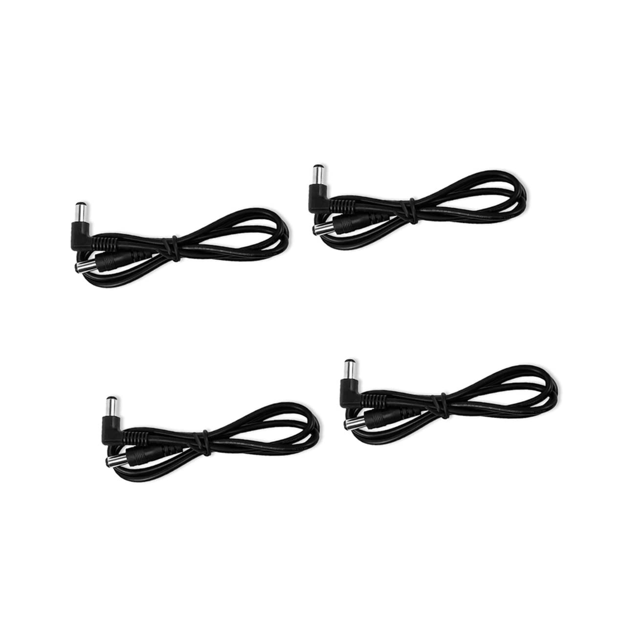 Godtone 4 Pack Guitar Effect Pedal DC Cable 5.5mm x 60 cm/23.62 inches, Blue