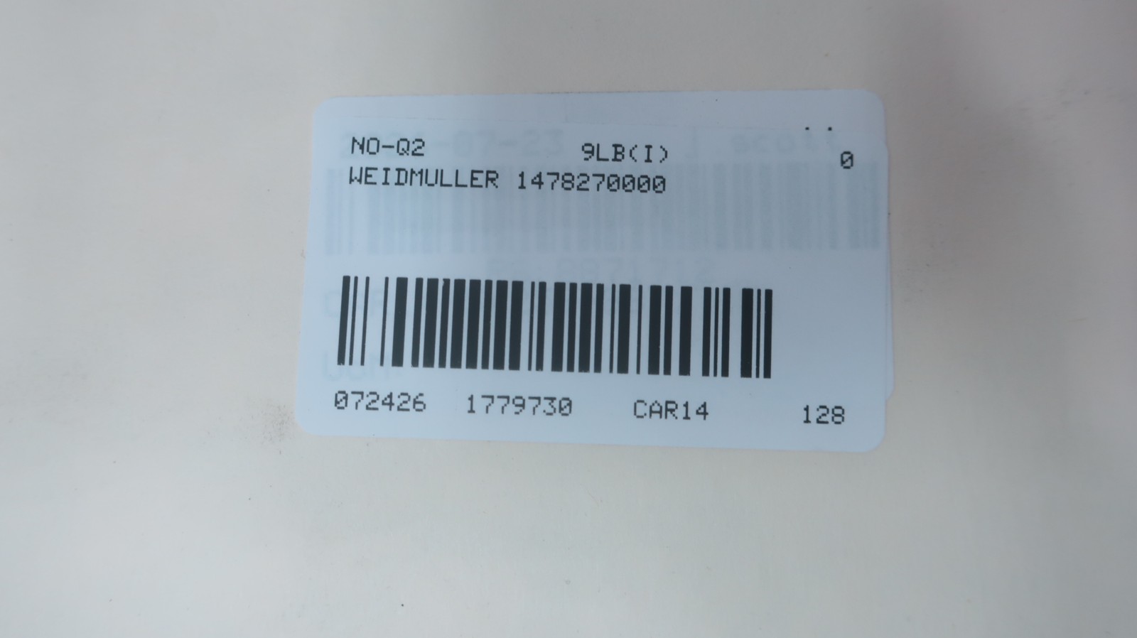 Weidmuller 1478270000 Power Supply Module