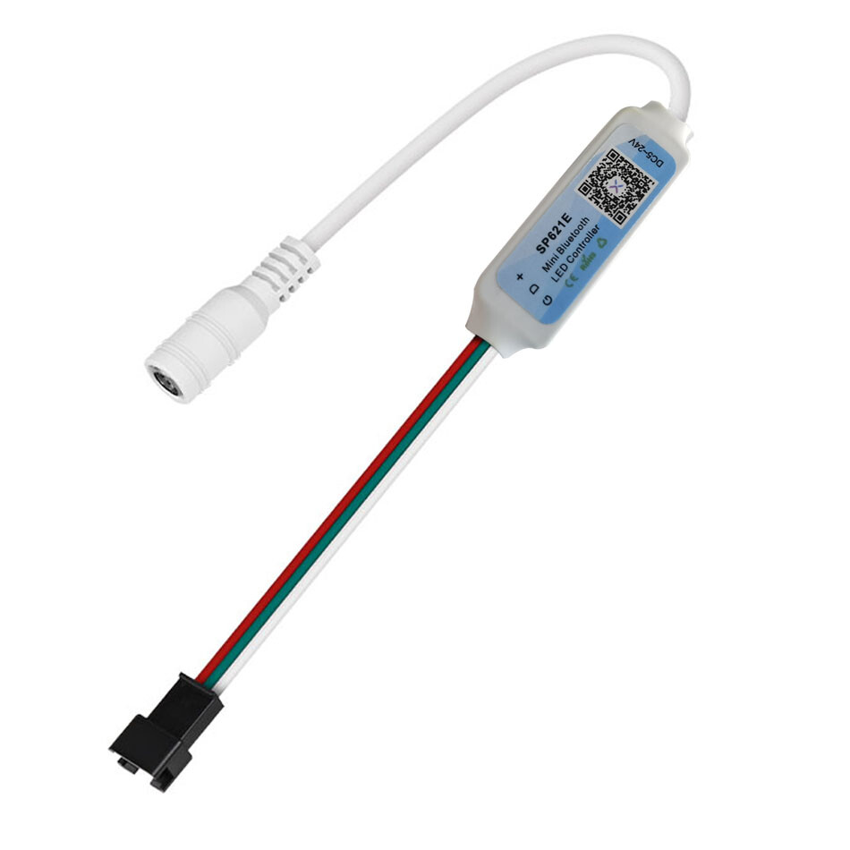 SP621E Bluetooth-compatible LED controller APP control For WS2812 LED strip