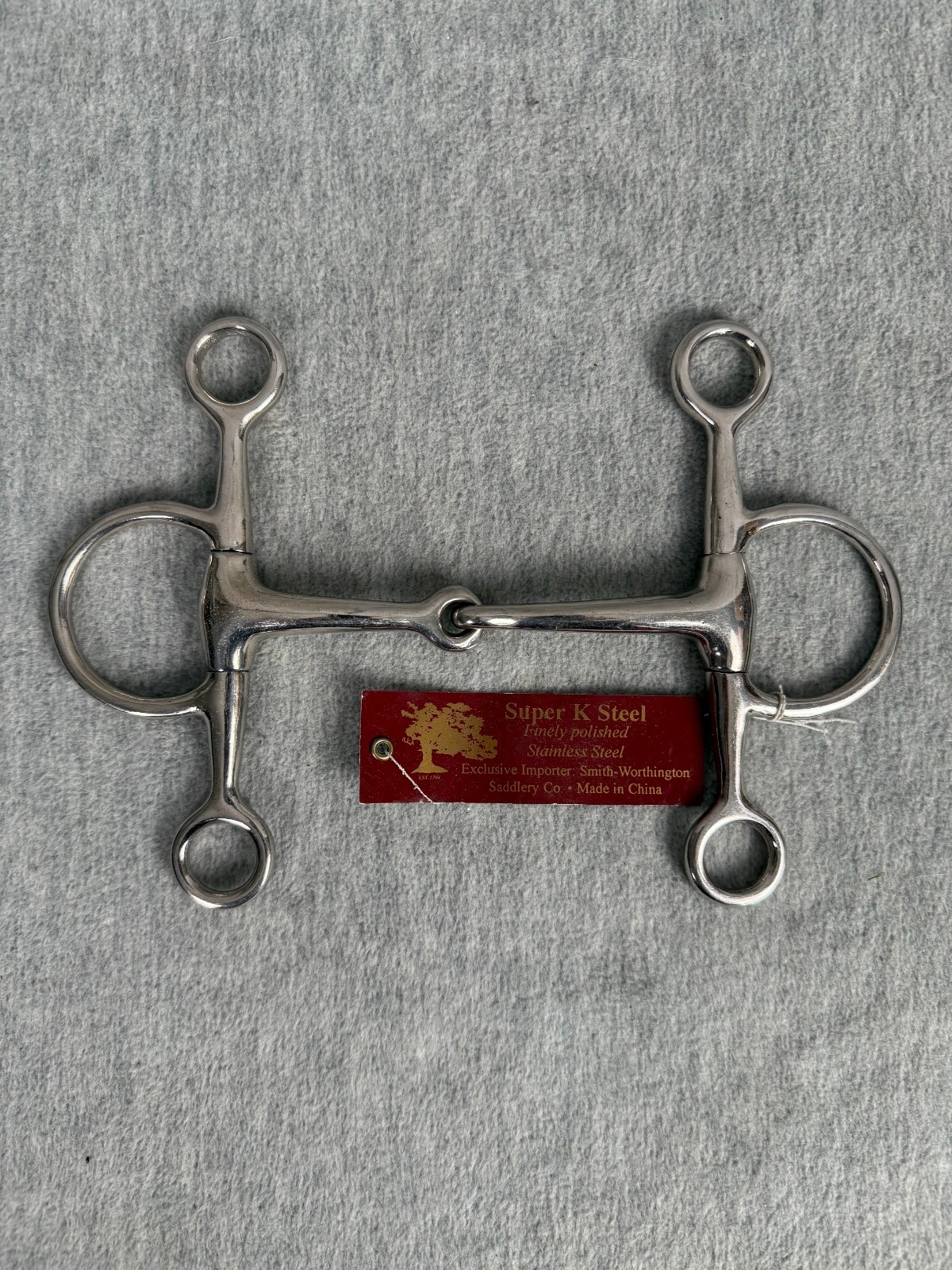Smith Worthington 5" Jointed Full Cheek Elevator Bit Stainless Steel