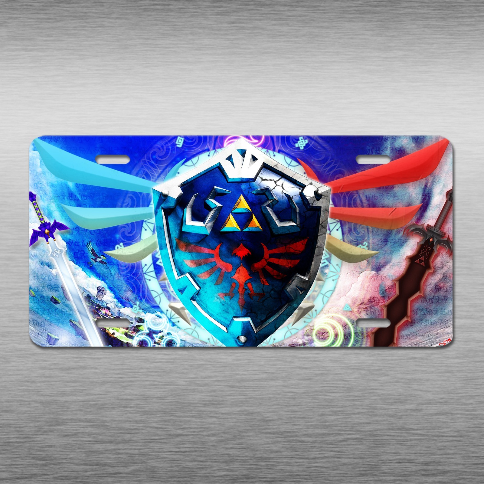 Zelda Link Vehicle License Plate Aluminum Car Auto Truck Novelty Art VIDEO GAME