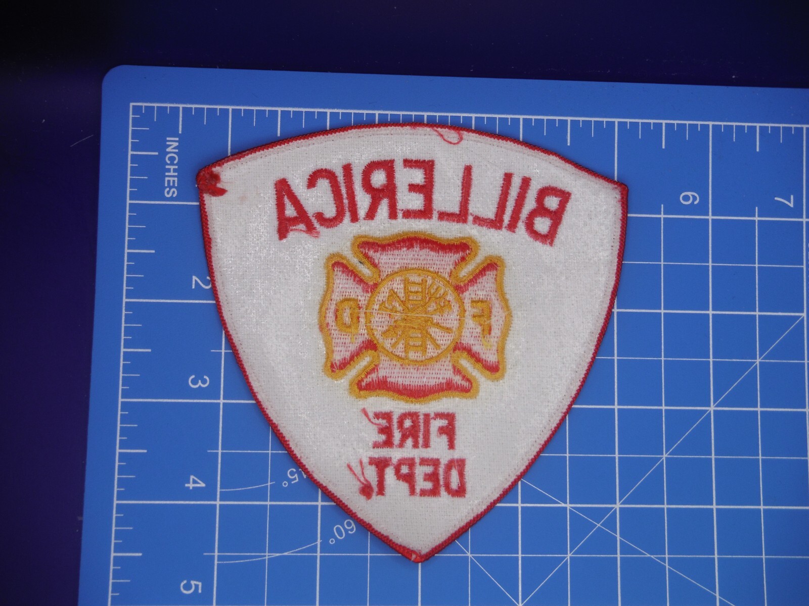 Billerica Massachusetts Fire Department patch