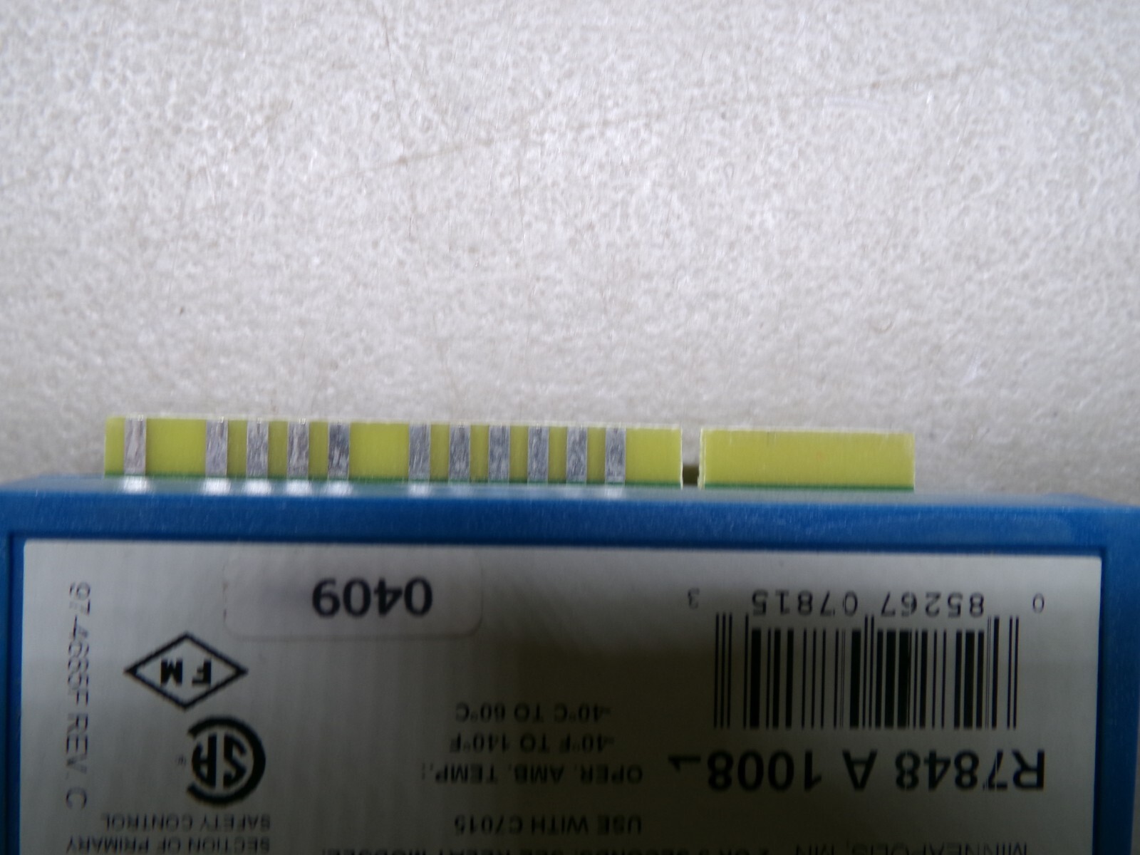 HONEYWELL R7848A1008 INFRARED FLAME AMPLIFIER
