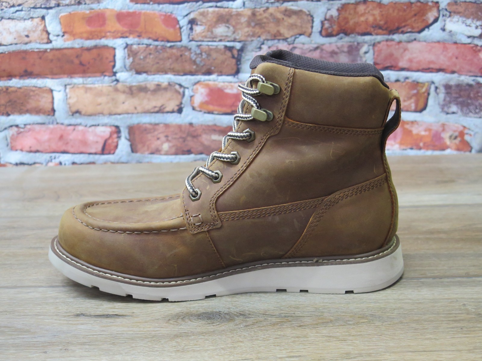 Men's Dunham Briscoe Waterproof Wedge Boot Brown Leather *DHBRISCO-102