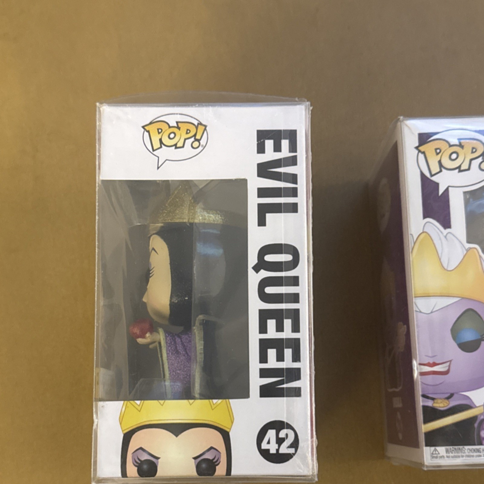 Funko Pop! Disney Hot Topic Exclusive Diamond GITD Lot 4 Evil Queen Ursula