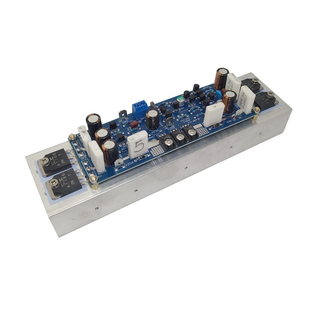 LJM Mono Class AB L12-2 Assembled Power Amp Board 120W +-55V w/ Heatsink VER4.2