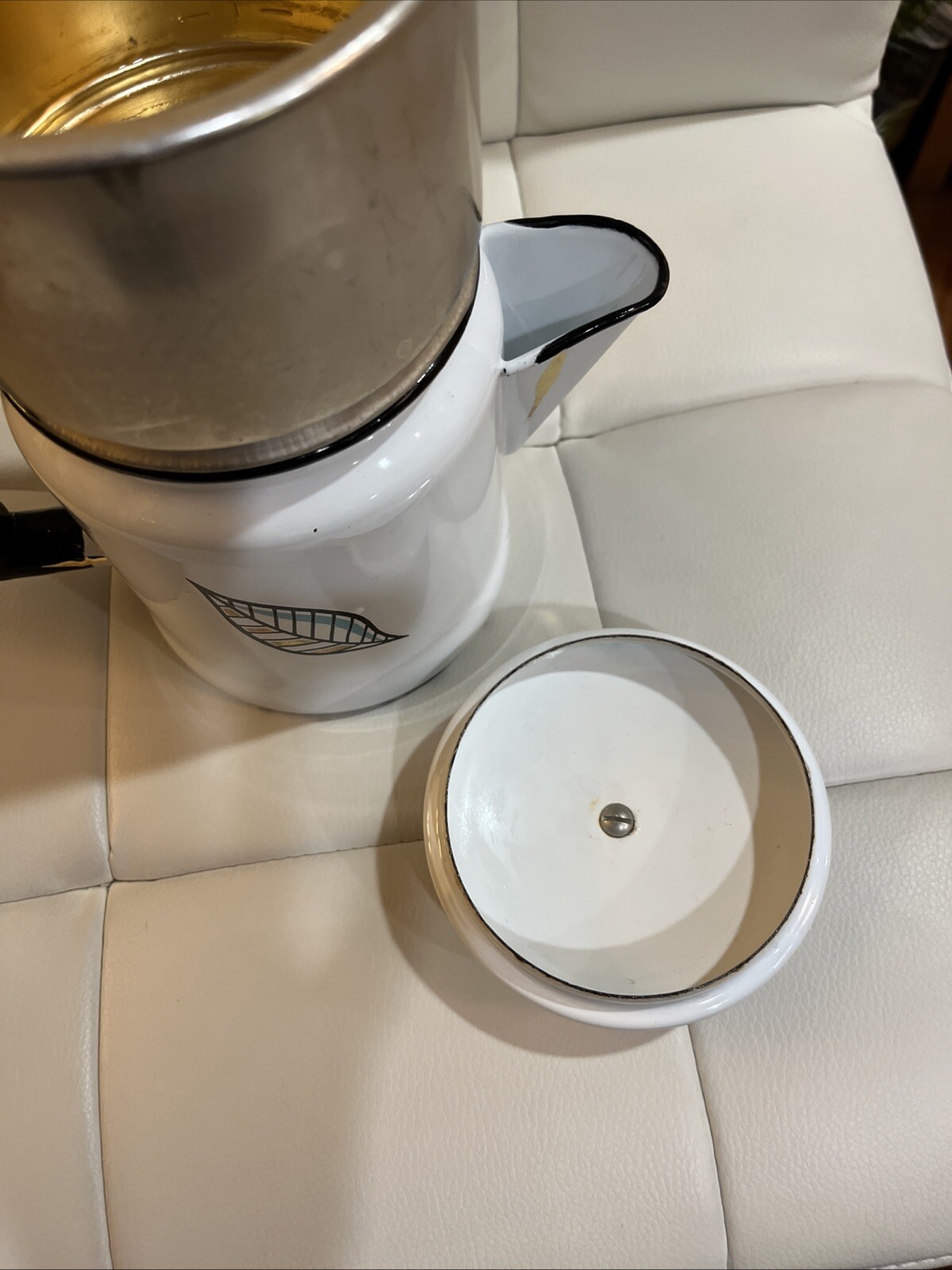 Vtg. Georges Briard Coffee Pot Percolator